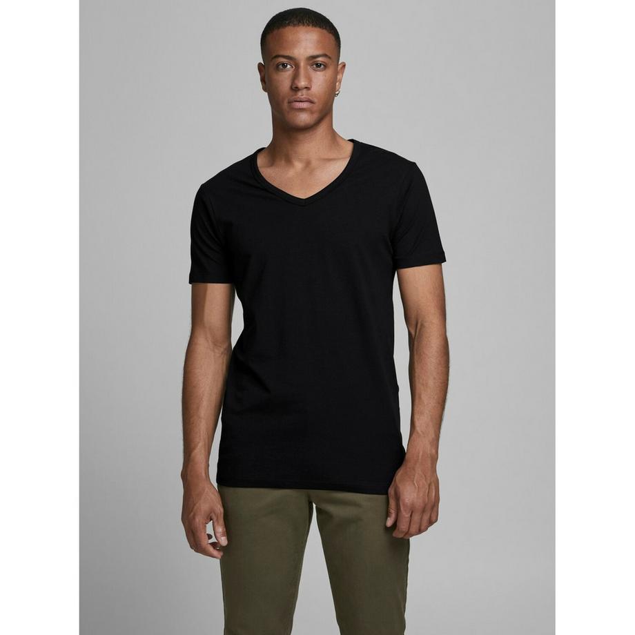 JACK & JONES T-Shirt Coupe Regular Manches Courtes  