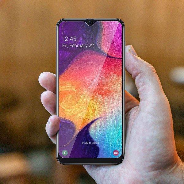 Avizar  Verre trempé Galaxy A50 Transparent 