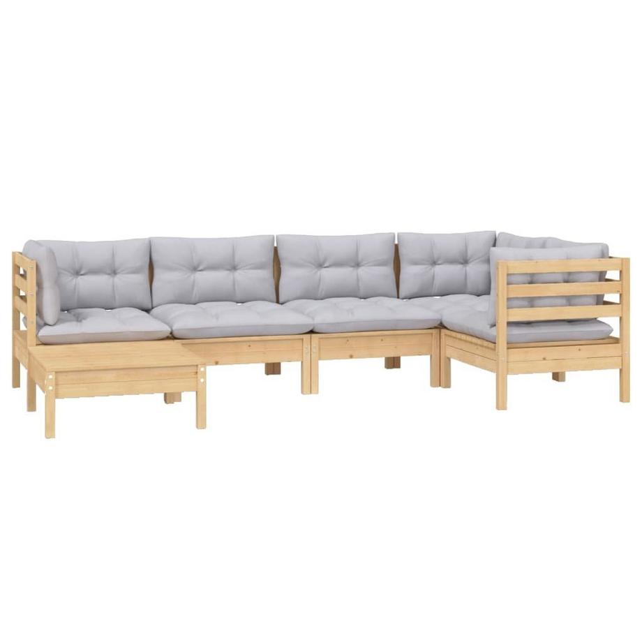 VidaXL Garten-lounge-set kiefernholz  