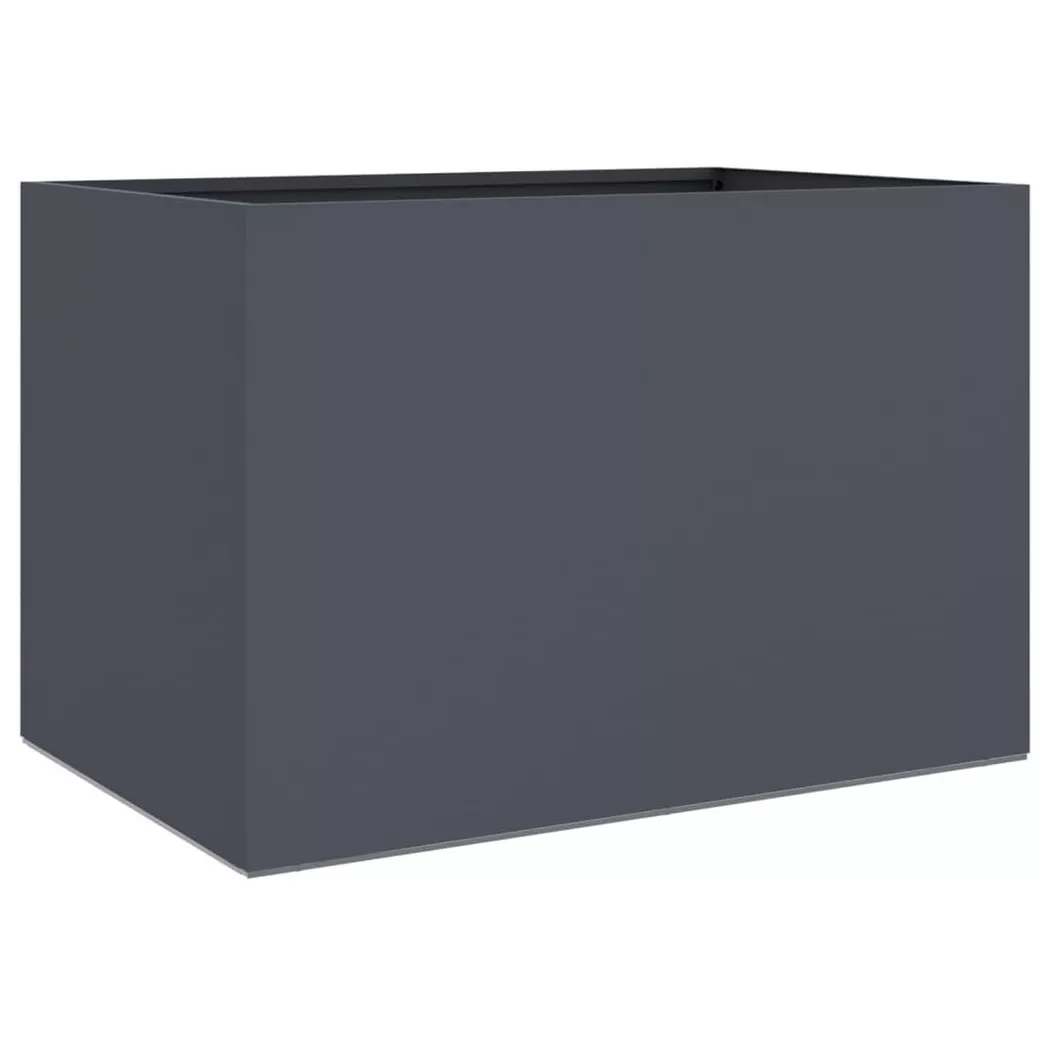 VidaXL - Jardinière acier, One Size, Gris