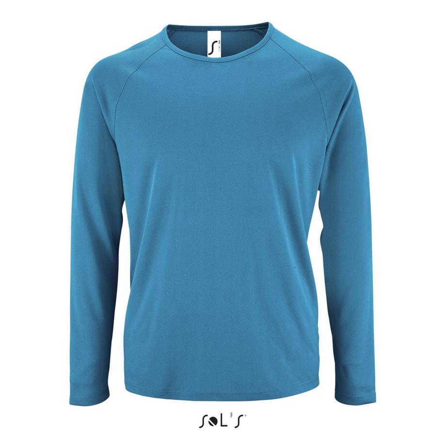 SOLS T-Shirt Sporty Maniche Lunghe  