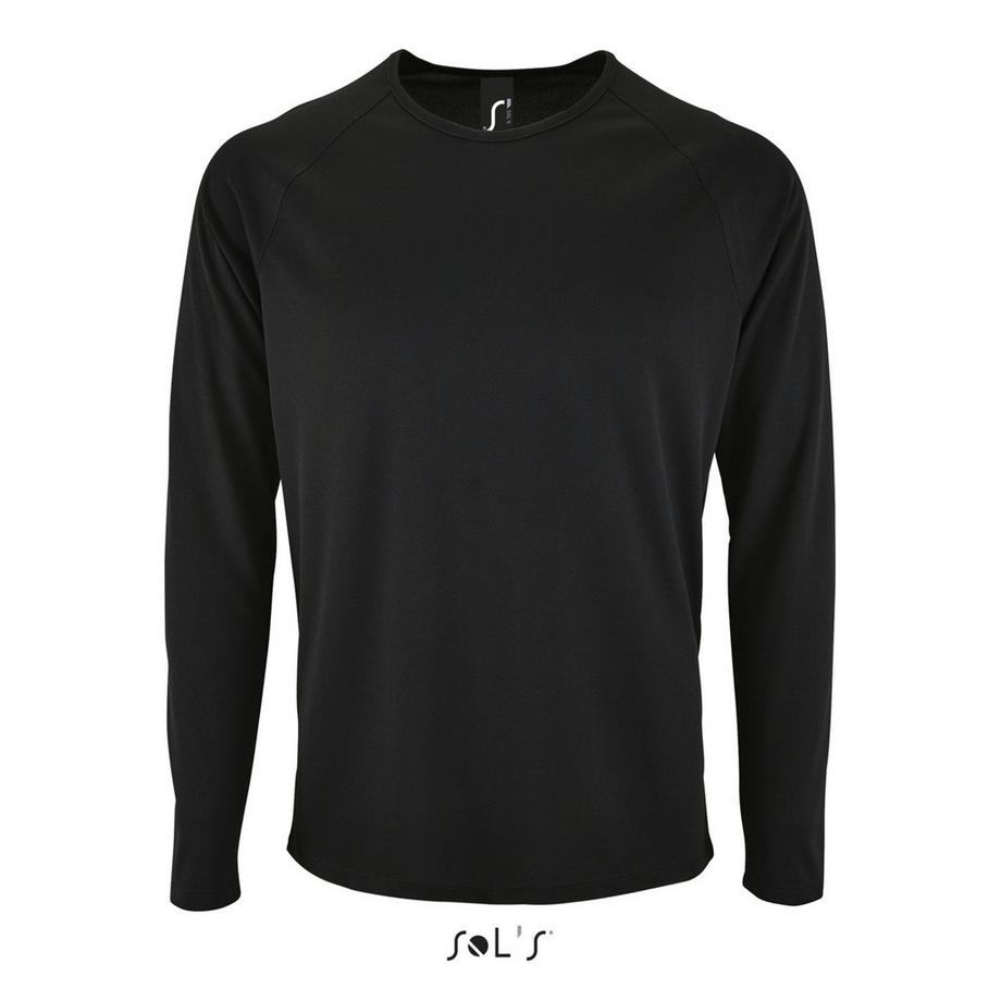 SOLS T-Shirt Sporty Maniche Lunghe  