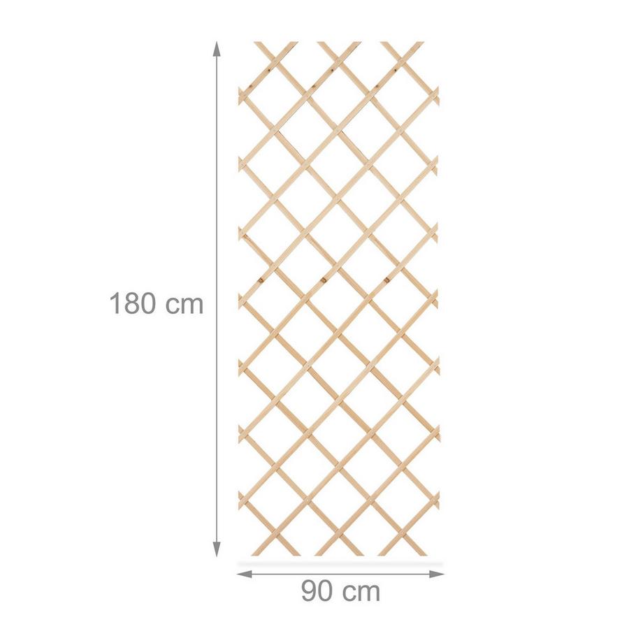Northix Ensemble de treillis extensible pour plantes  