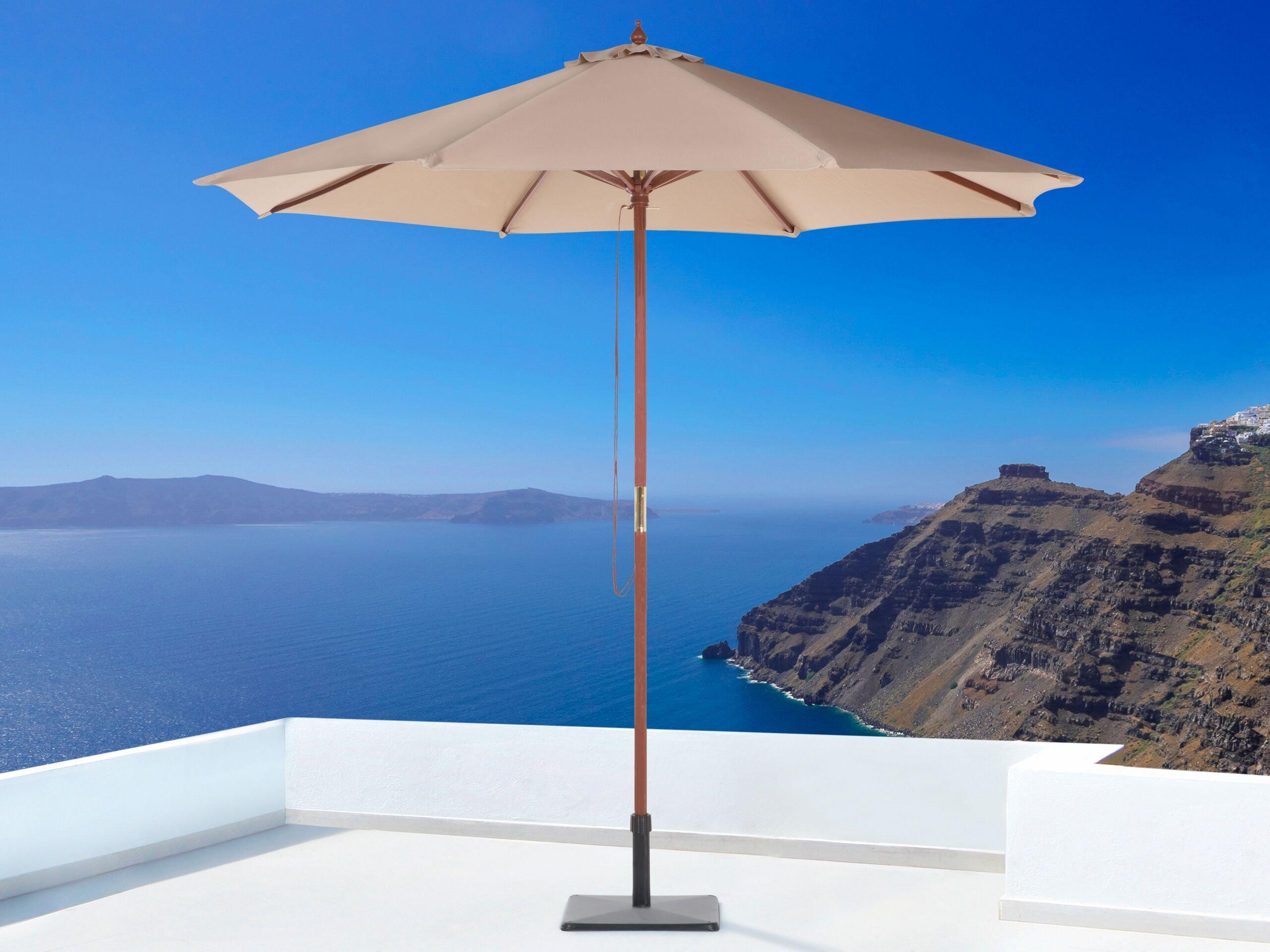 Beliani Parasol en Polyester TOSCANA  