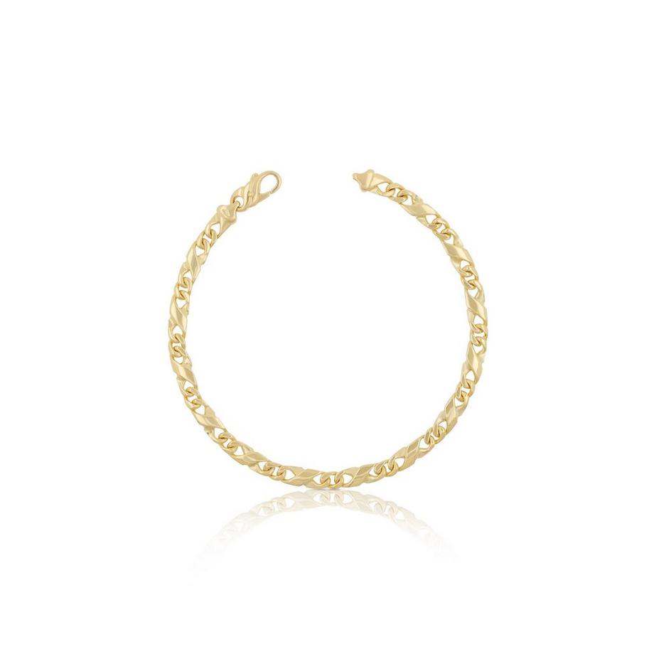 Bracelet Carrera Gelbgold 750 19cm, 5mm