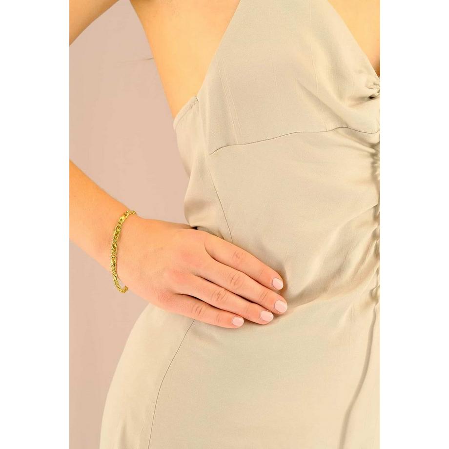 MUAU Schmuck  Bracelet Carrera Gelbgold 750 19cm, 5mm 