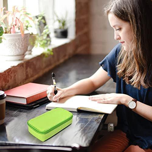 Only-bags.store Trousse à crayons avec fermeture éclair pour les étudiants à l'école au bureau  