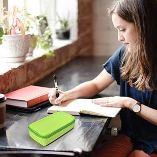 Only-bags.store Trousse à crayons avec fermeture éclair pour les étudiants à l'école au bureau  