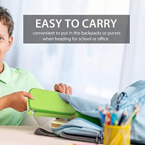 Only-bags.store Trousse à crayons avec fermeture éclair pour les étudiants à l'école au bureau  