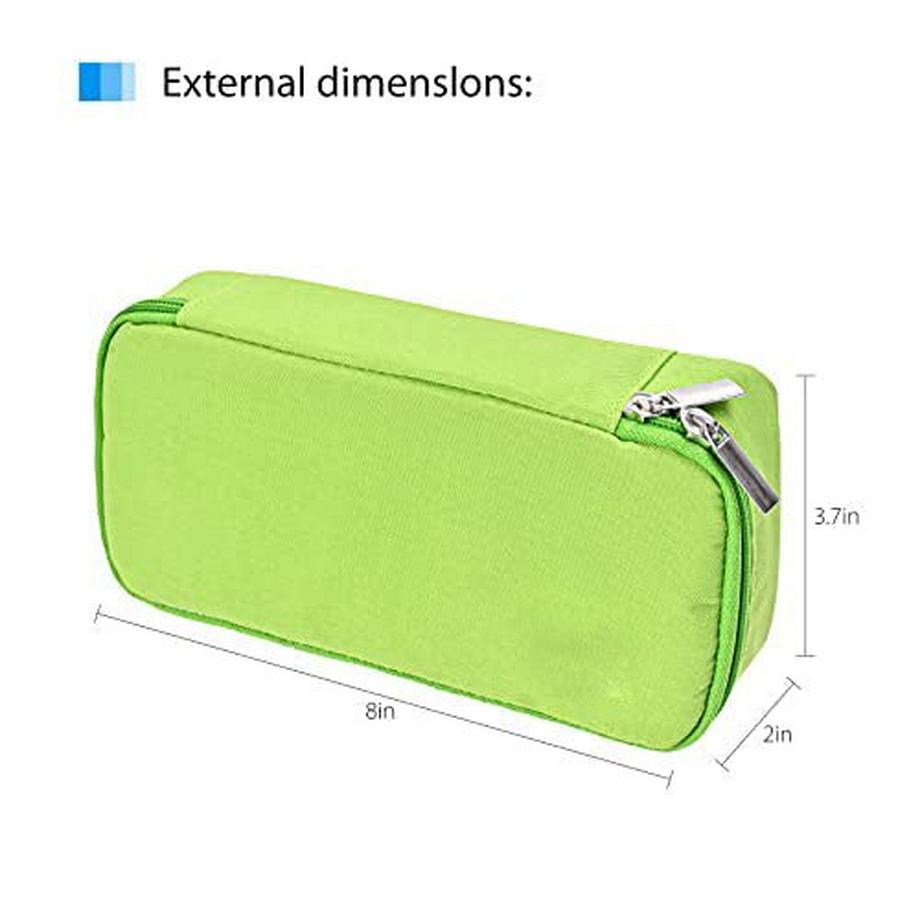 Only-bags.store Trousse à crayons avec fermeture éclair pour les étudiants à l'école au bureau  