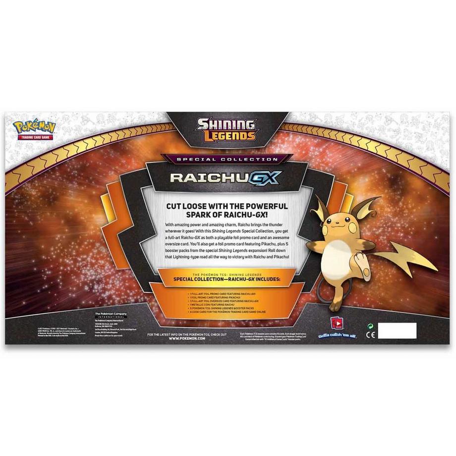 Pokemon  Schimmernde Legende Raichu GX Special Collection Box 