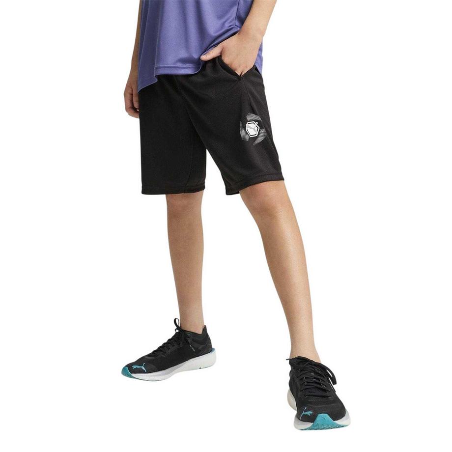 PUMA  Active Pantaloncini Stampa Grafica Girovita Elasticizzato 