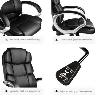 Tectake Sedia da ufficio Jonas  