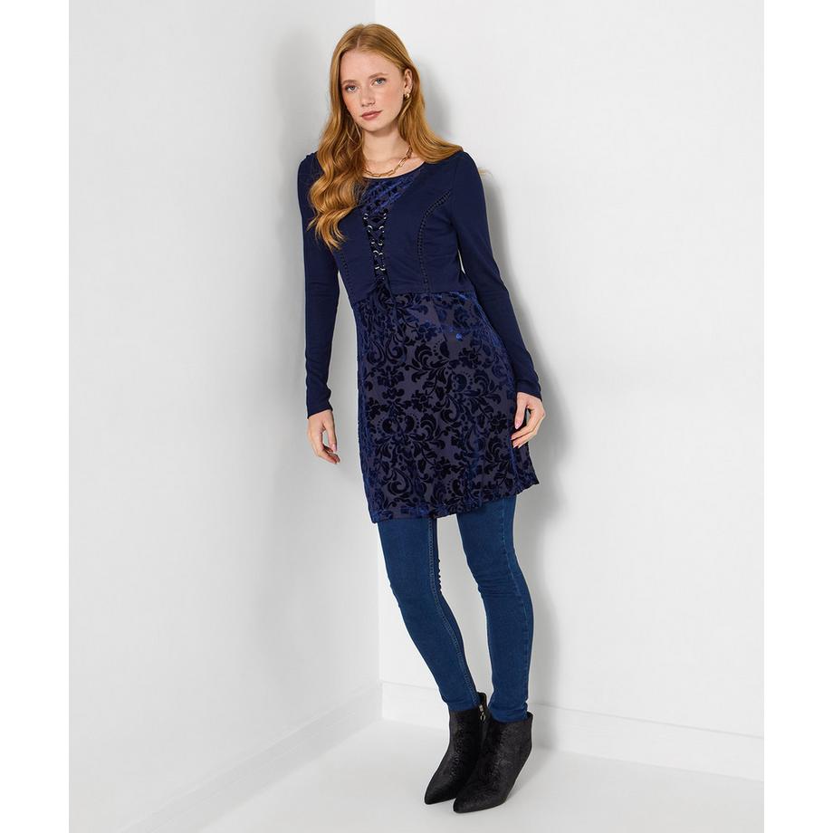 Joe Browns Devore Tunika mit Schnürung  