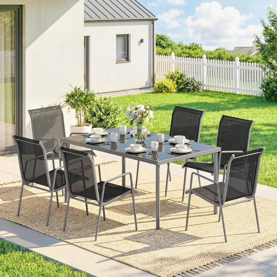 Outsunny Outdoor Essgruppe  