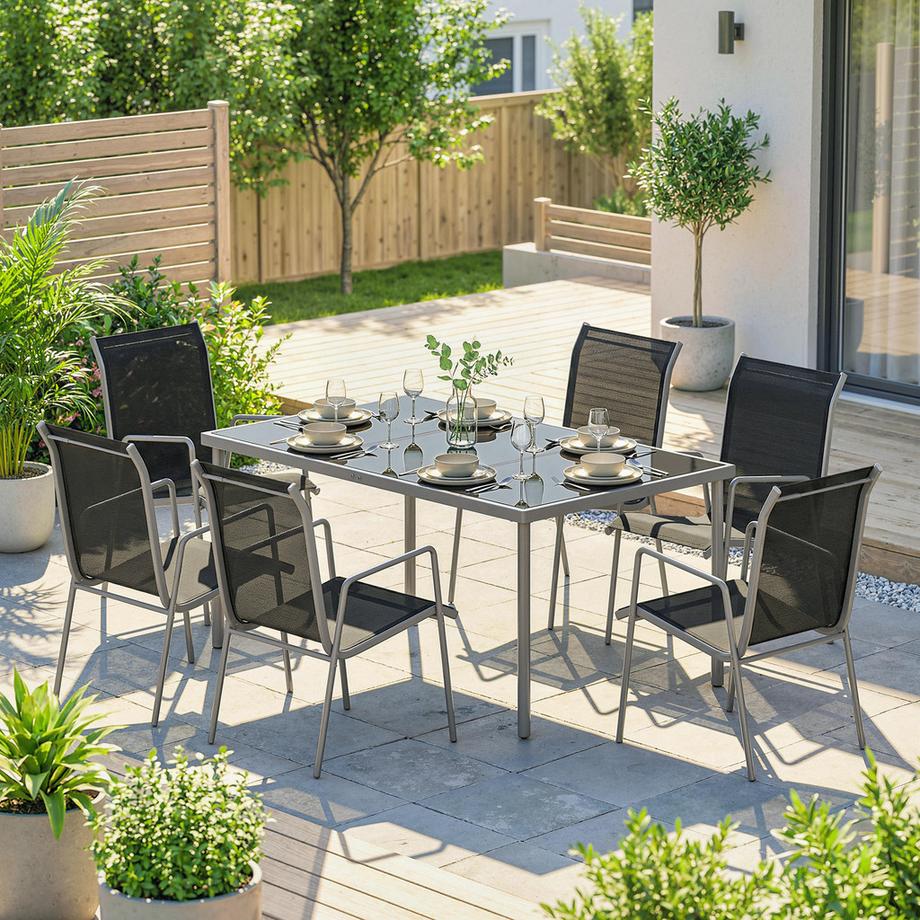 Outsunny Outdoor Essgruppe  