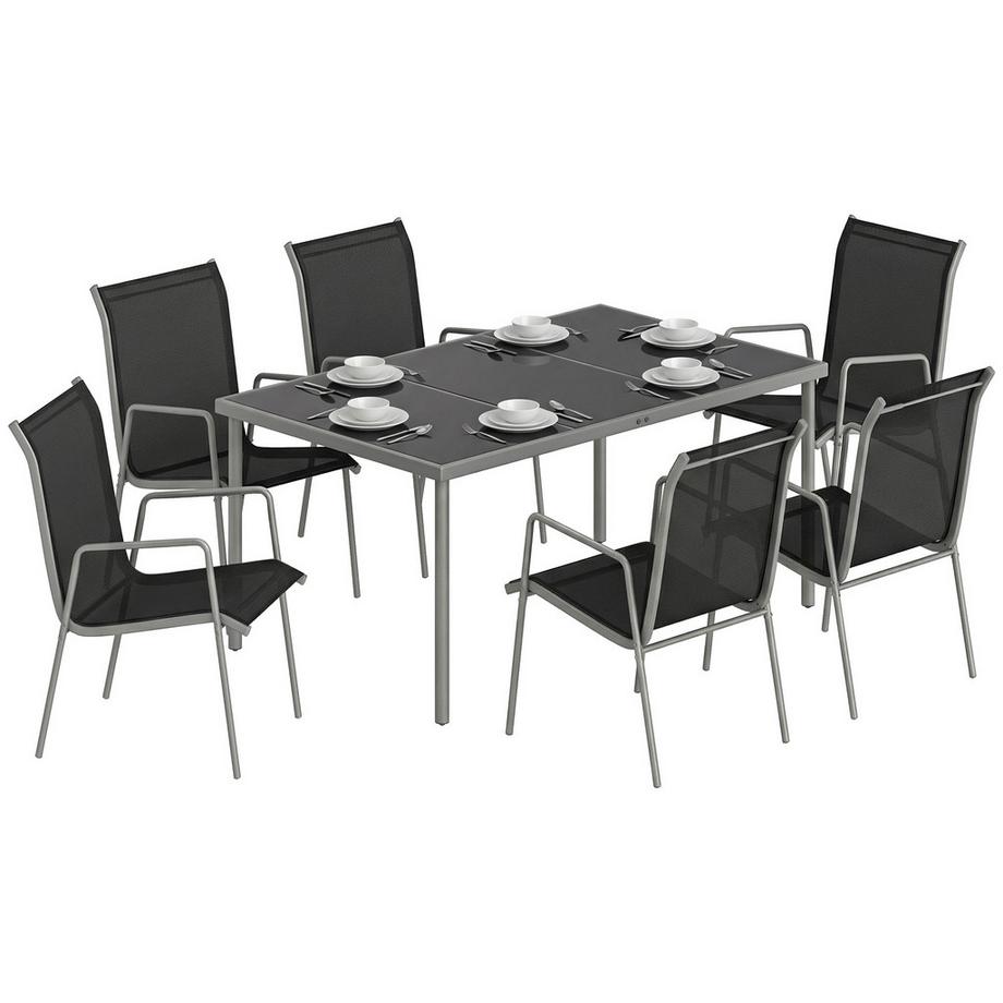 Outdoor Essgruppe