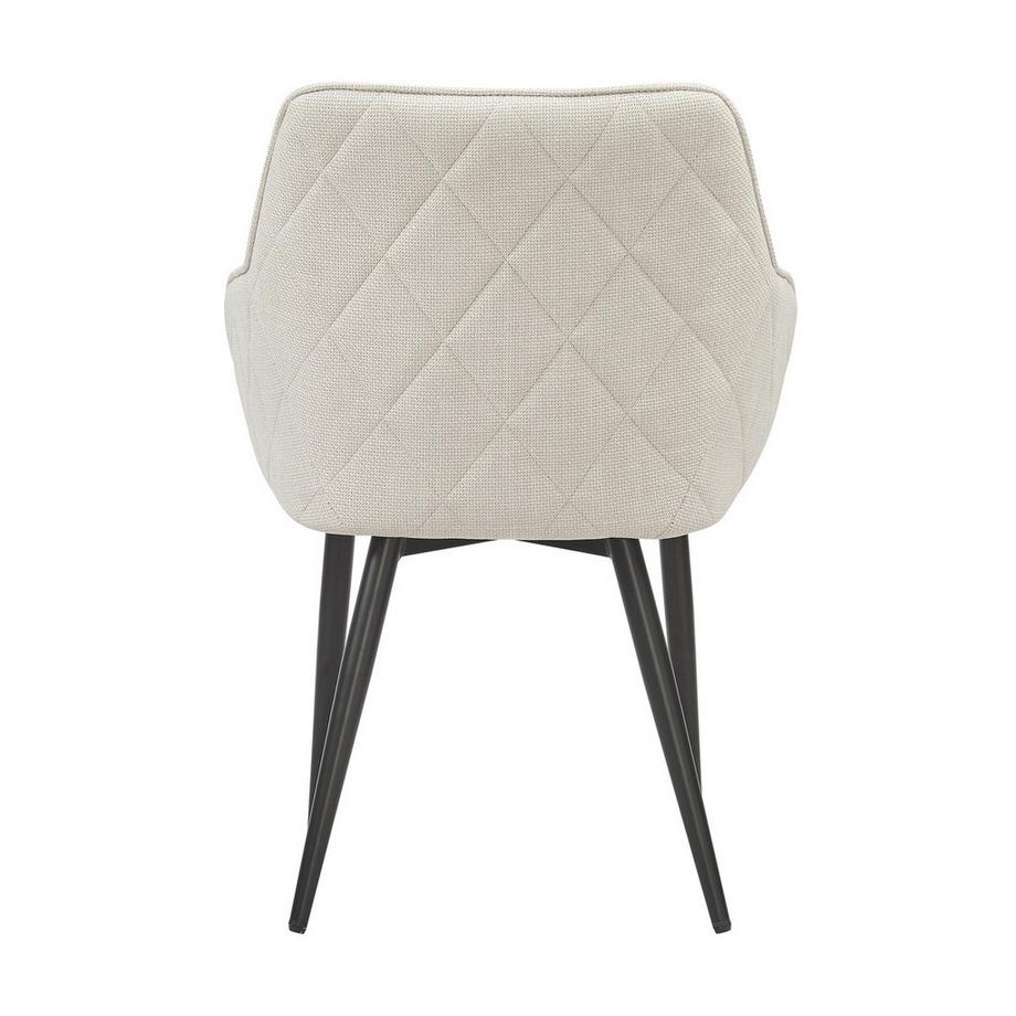 mutoni Chaise de salle à manger Nocturne beige  