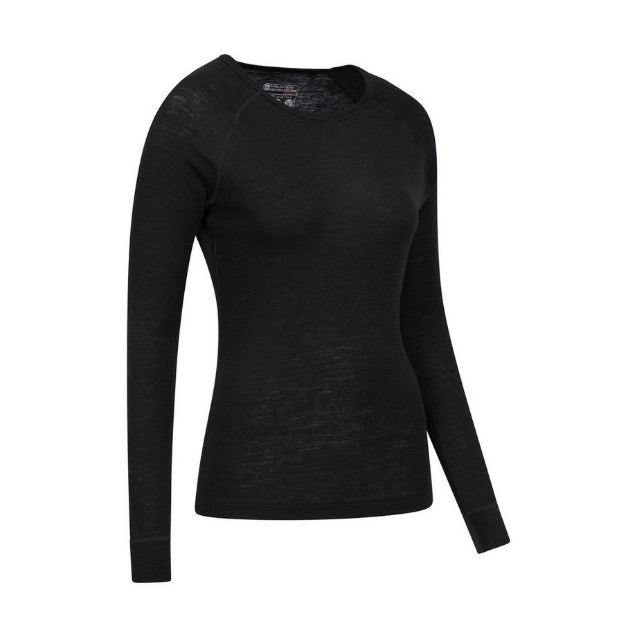 Mountain Warehouse Merino II ThermoTop Maglia a Maniche Lunghe  