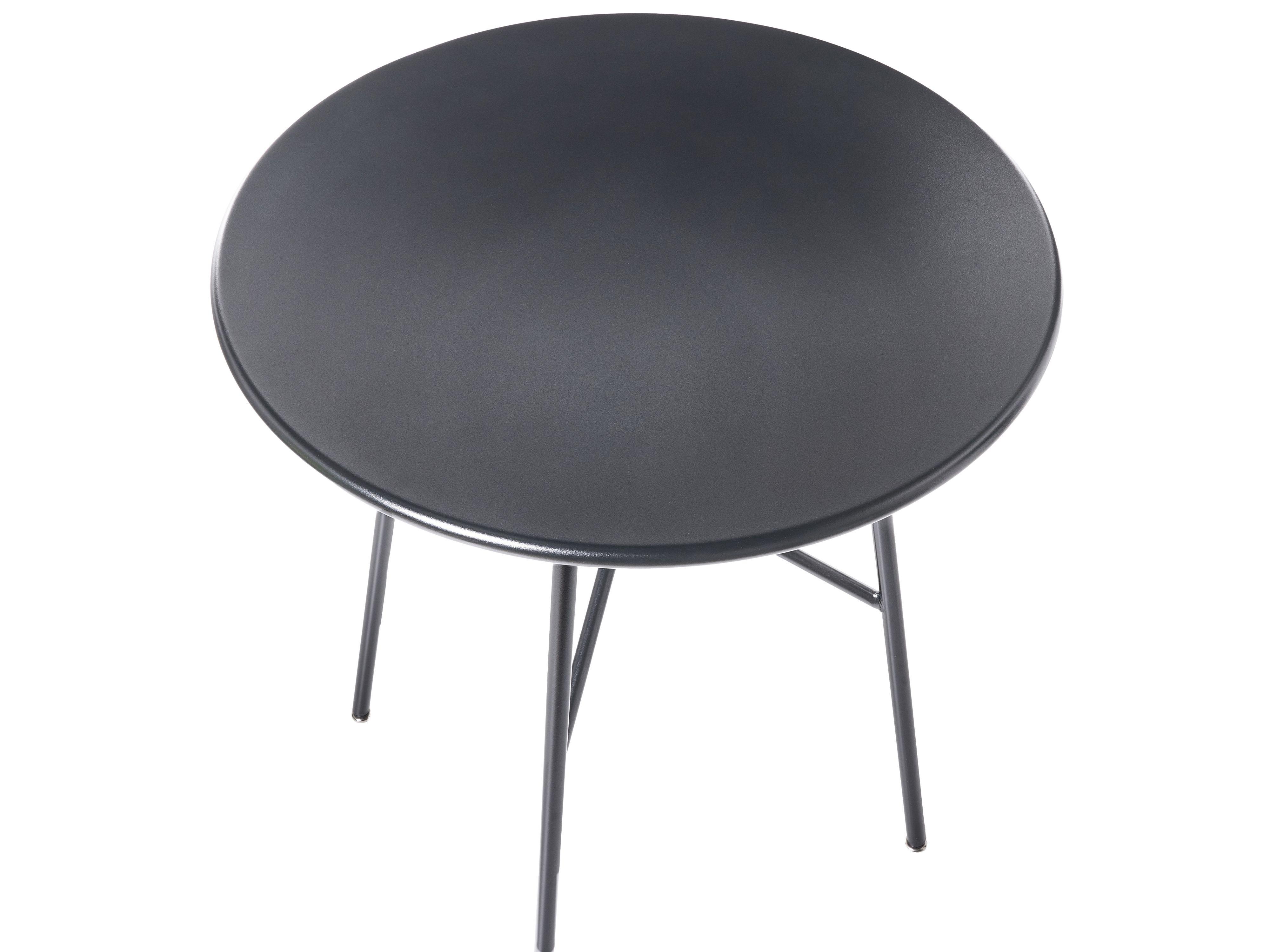 Beliani Outdoor Bistrotisch aus Eisen Klassisch TALTAL  