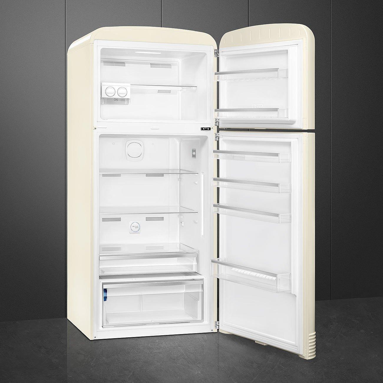 SMEG Smeg FAB50RCR5 réfrigérateur-congélateur Pose libre 524 L E Crème  