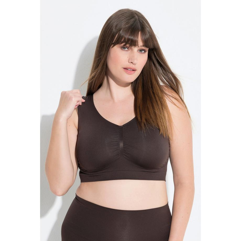 Ulla Popken Brassière Sculptante Sans Coutures Ni Fermeture  