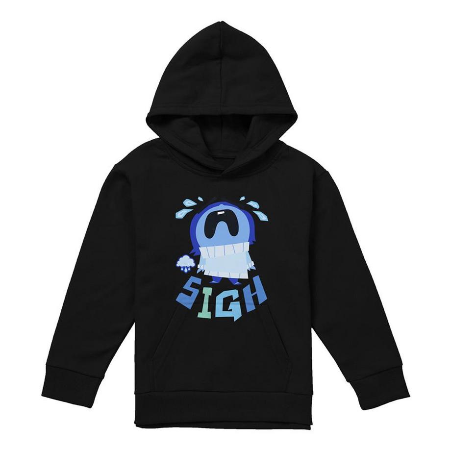 Sweat À Capuche Motif Tristesse