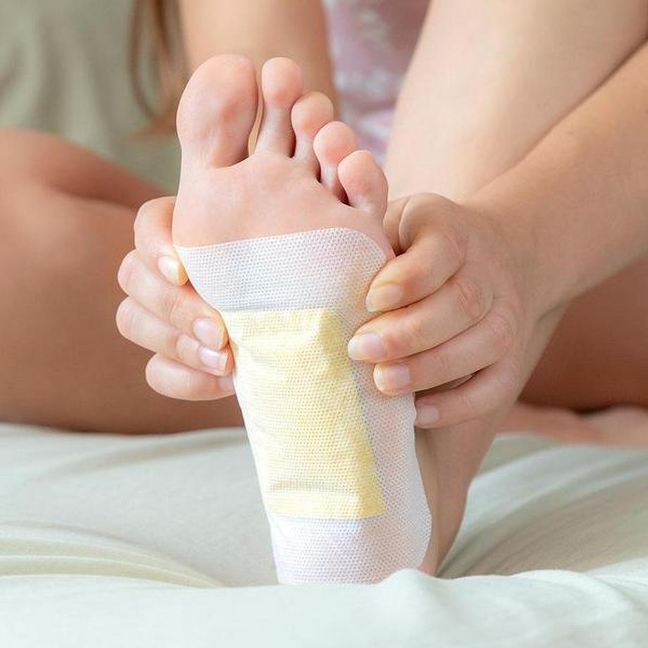 InnovaGoods  10x Fußpflaster für Detox - Ingwer 