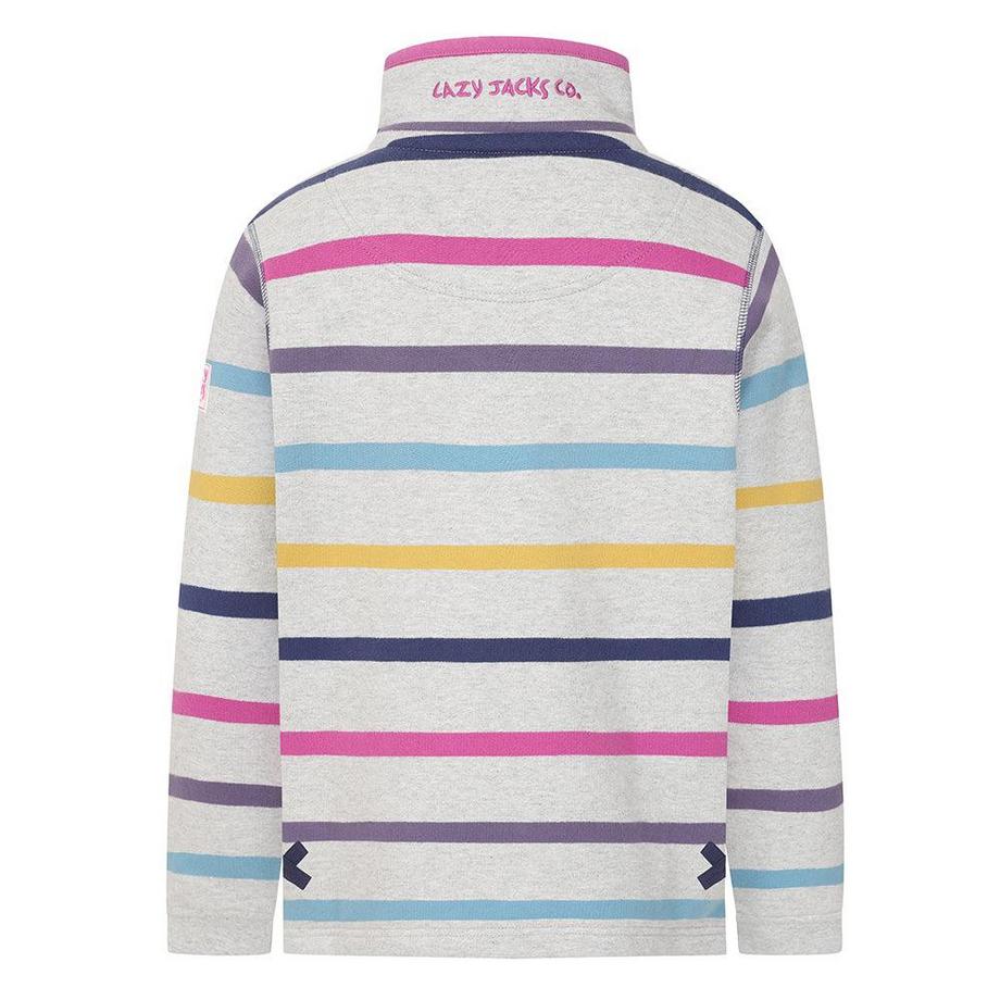 Lazy Jacks  Sweatshirt  ,  mit kurzem Reißverschluss 