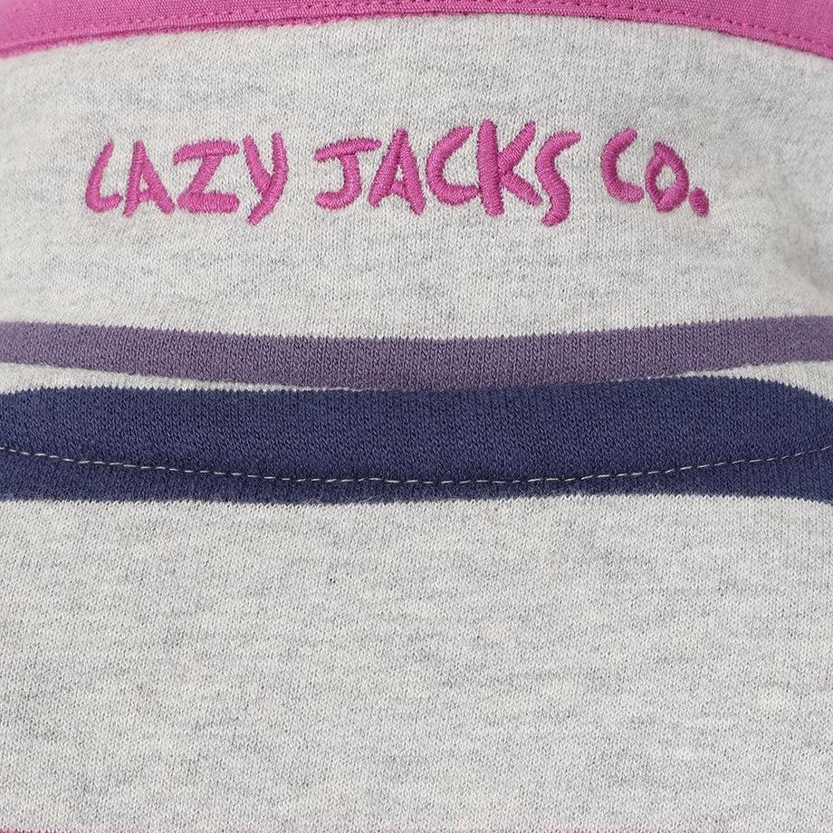 Lazy Jacks  Sweatshirt  ,  mit kurzem Reißverschluss 