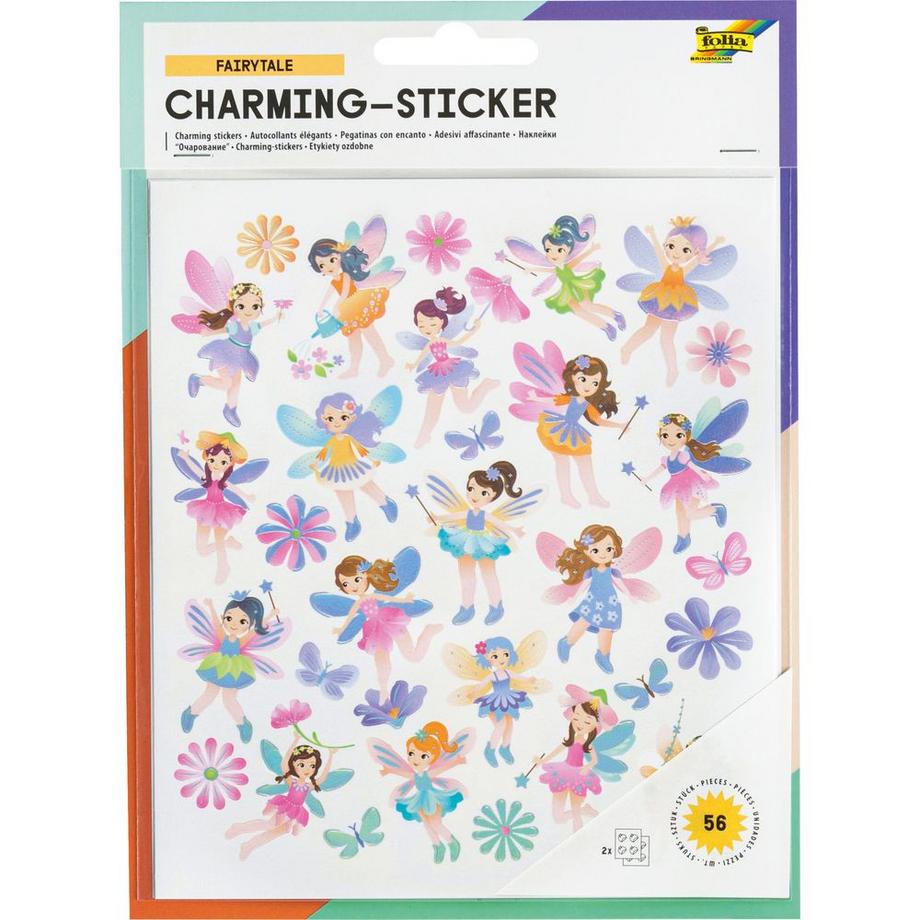 Folia Charming-Sticker Fairytale 2 Blatt  