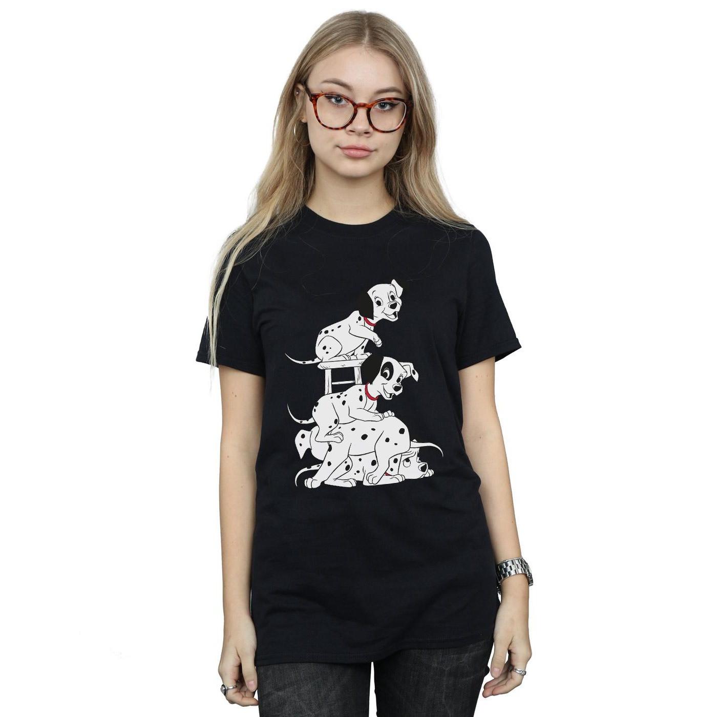 101 Dalmatians 101 Dalmatians Puppy Stack T-Shirt  