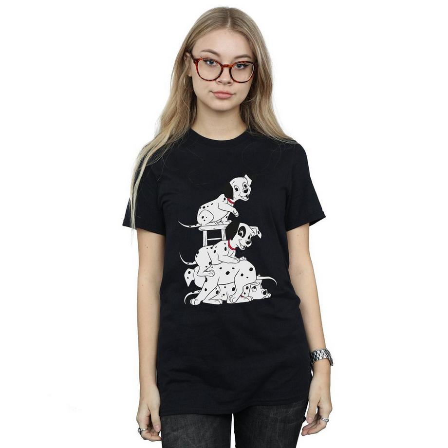 101 Dalmatians 101 Dalmatians Puppy Stack T-Shirt  