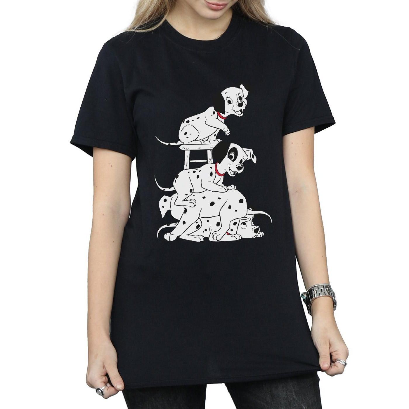 101 Dalmatians 101 Dalmatians Puppy Stack T-Shirt  