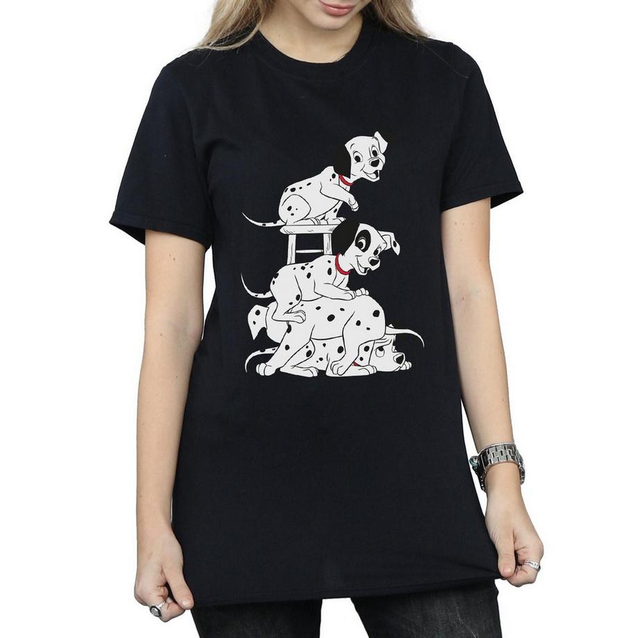 101 Dalmatians 101 Dalmatians Puppy Stack T-Shirt  