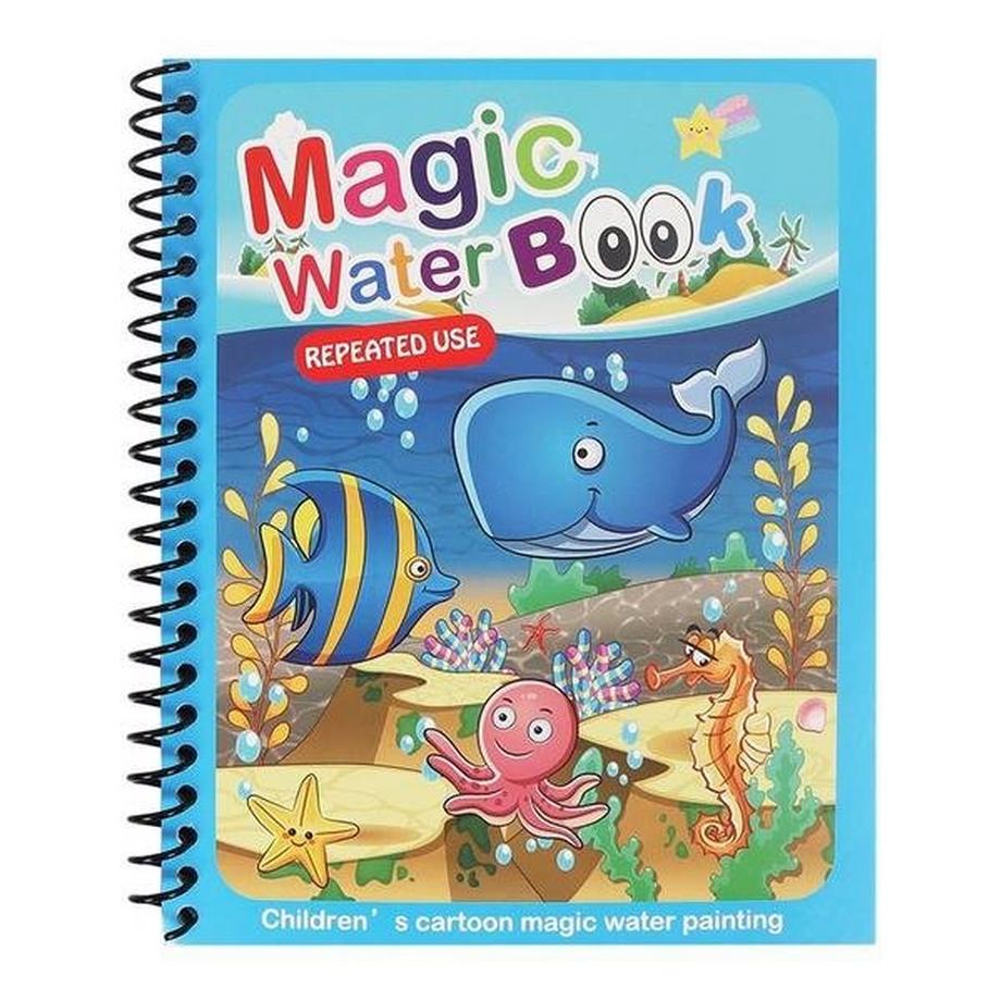 Gameloot  Libro da colorare, Pittura ad acqua - Mondo sottomarino 