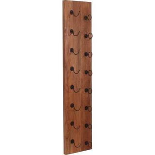 mutoni Wand-Weinregal Havanna natur antikschwarz 33x148  