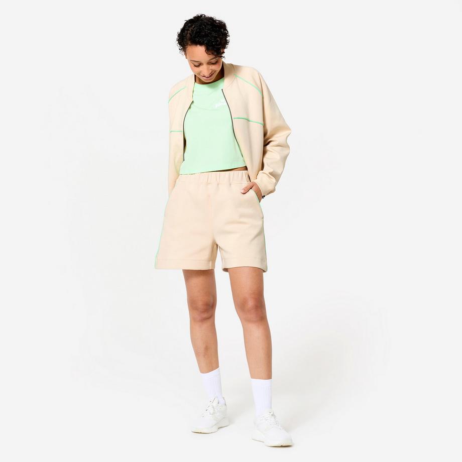 DOMYOS  Shorts  weiter Schnitt Baumwolle 