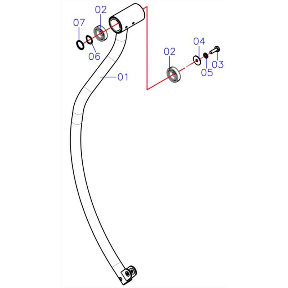 DOMYOS  Pièce de rechange cadre 
