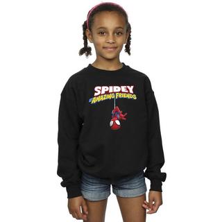 MARVEL  Hanging Upside Down Sweatshirt 