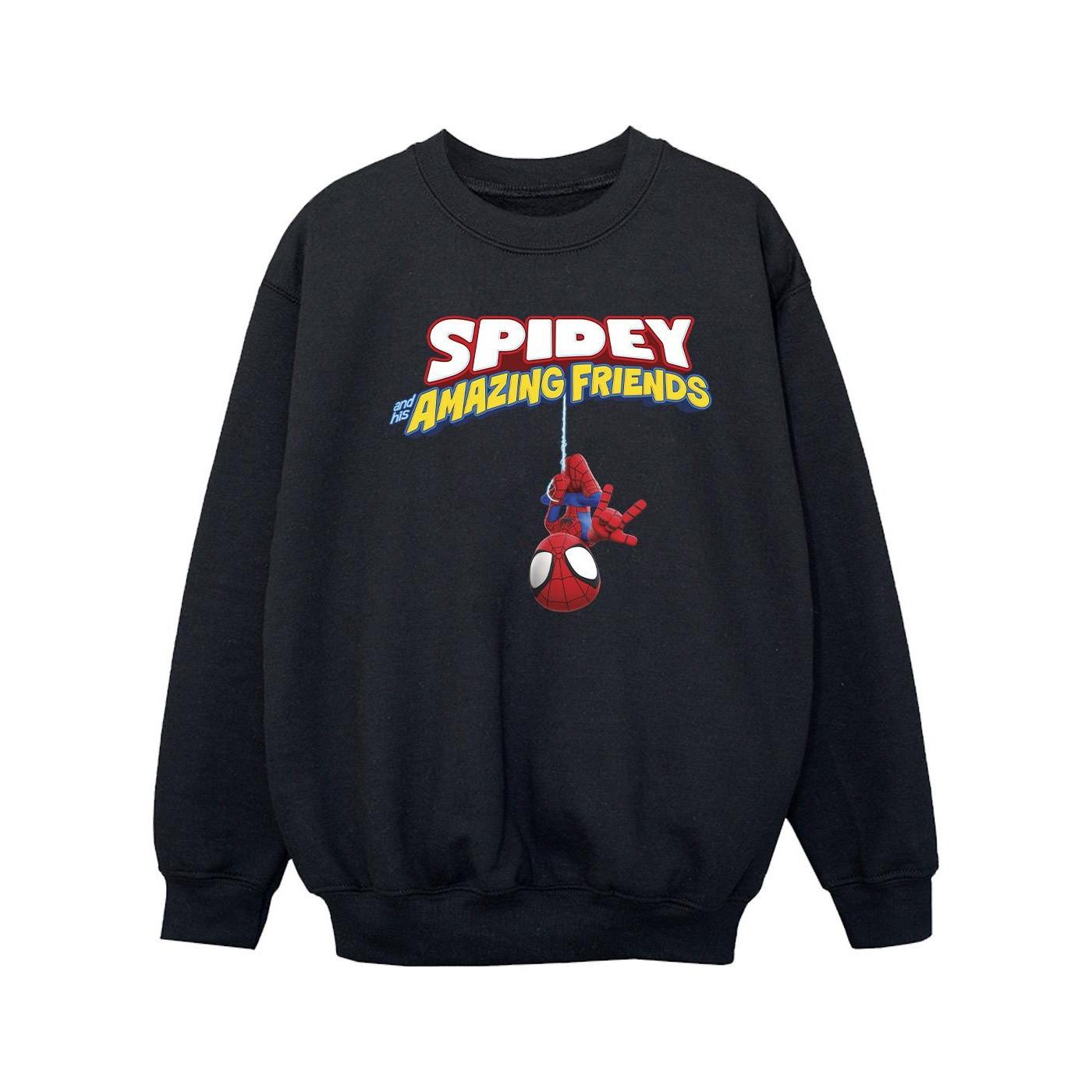 MARVEL  Hanging Upside Down Sweatshirt 