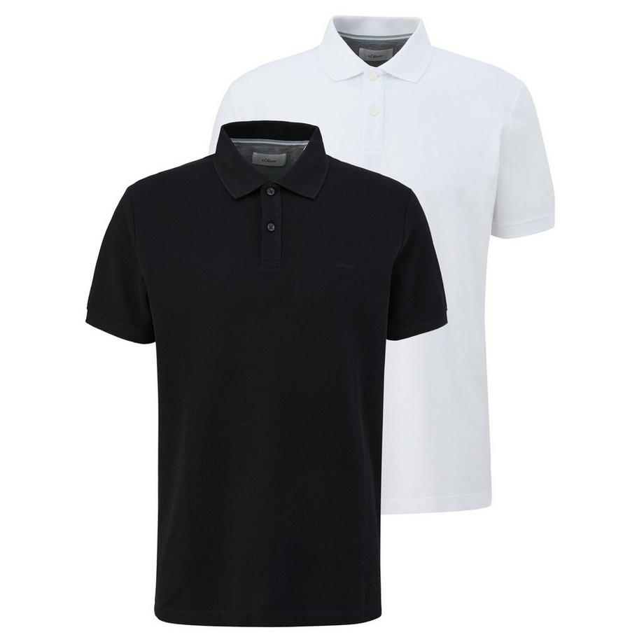 Polo  Paquet de 2 Confortable à porter-Basic Poloshirt