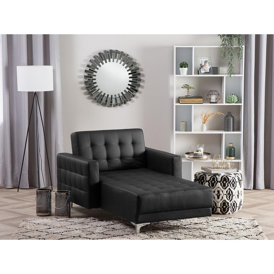 Beliani Chaiselongue aus Kunstleder  ABERDEEN  