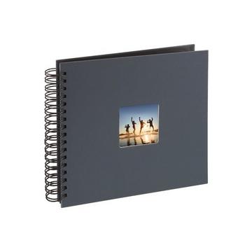 HAMA Spiralalbum Fine Art 94879 280x240mm, grau 25 Blatt