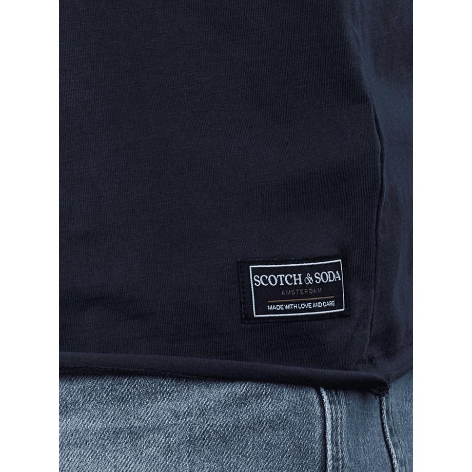 Scotch & Soda T-Shirt Relaxed Fit Raw Edged  