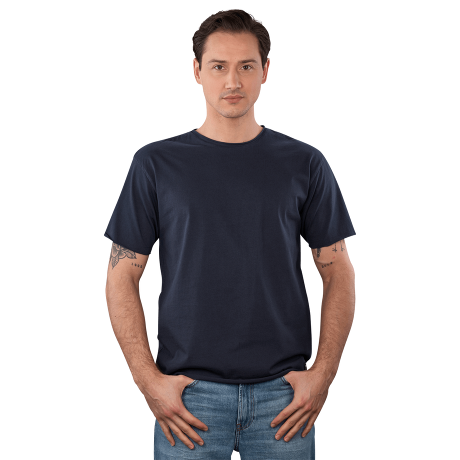T-Shirt Relaxed Fit Raw Edged