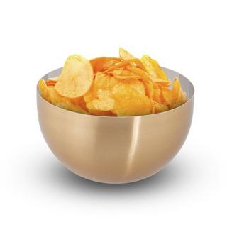 Northix Bol de service moderne or/argent  