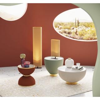 KARE Design Table d&#039;appoint Endless Vegas vert rond 47  