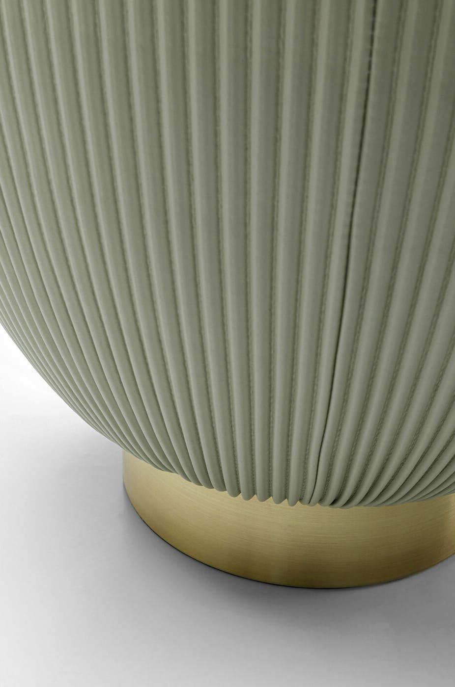 KARE Design Table d&#039;appoint Endless Vegas vert rond 47  