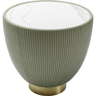 KARE Design Tavolino Endless Vegas verde rotondo 47  